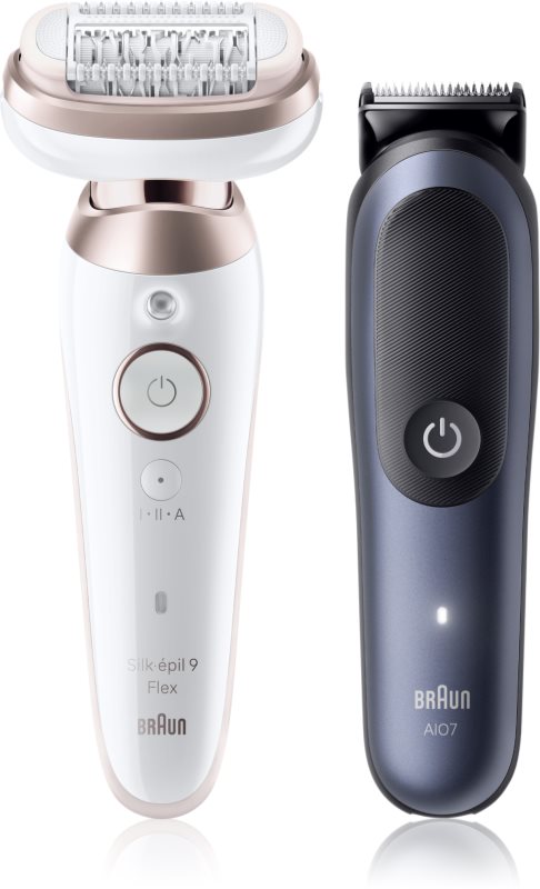 Braun Silk-épil & All in One Aparat de tuns și ras ambalaj economic
