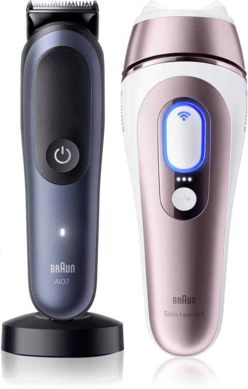Braun Smart IPL Skin i·expert & All in One set pentru îngrijirea părului, a bărbii și a corpului