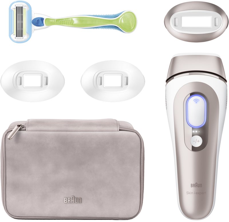 Braun Smart Skin Expert PL7257 dispozitiv inteligent IPL pentru îndepărtarea firelor de păr pentru corp, față, zona bikini și axile 1 buc