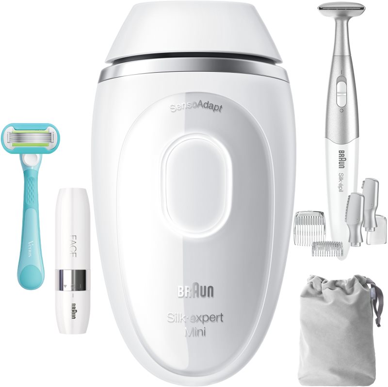 Braun IPL Silk·expert Mini PL1115 epilator IPL pentru corp, față, zona inghinală și axile 1 buc