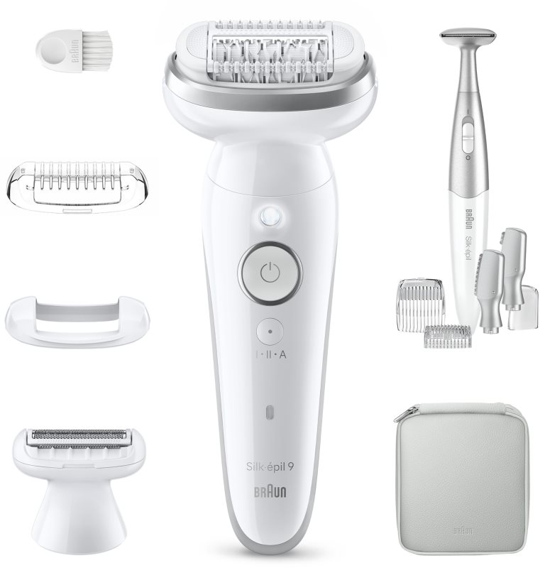 Braun Silk-épil 9 9-241 epilator cu cap complet flexibil pentru depilare umedă și uscată 1 buc