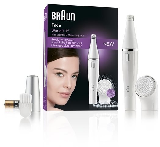 Braun Face 810 Epilator cu perie de curățare faciale 1 buc