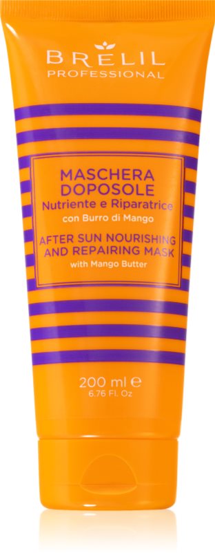 Brelil Professional Solaire After Sun Mask Masca de par 200 ml