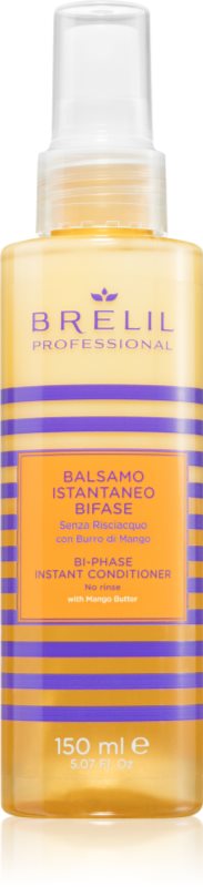 Brelil Professional Solaire BI-Phase Instant Conditioner conditioner Spray Leave-in pentru parul deteriorat de efectele solare , clor si sare 150 ml