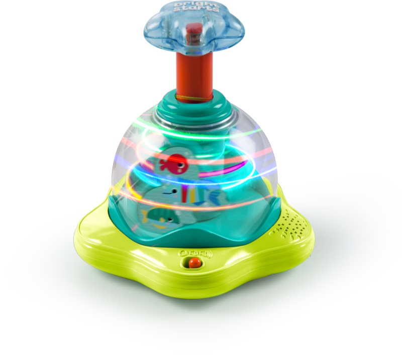 Bright Starts Press & Glow Spinner jucărie cu activități cu melodie 6 m+ 1 buc