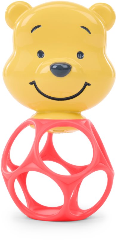 Bright Starts Hunny & Shake Winnie the Pooh jucărie pentru dentiție cu zornăitoare 2 buc