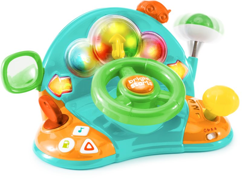 Bright Starts Lights & Colors Driver jucărie cu activități cu melodie 6 m+ 1 buc