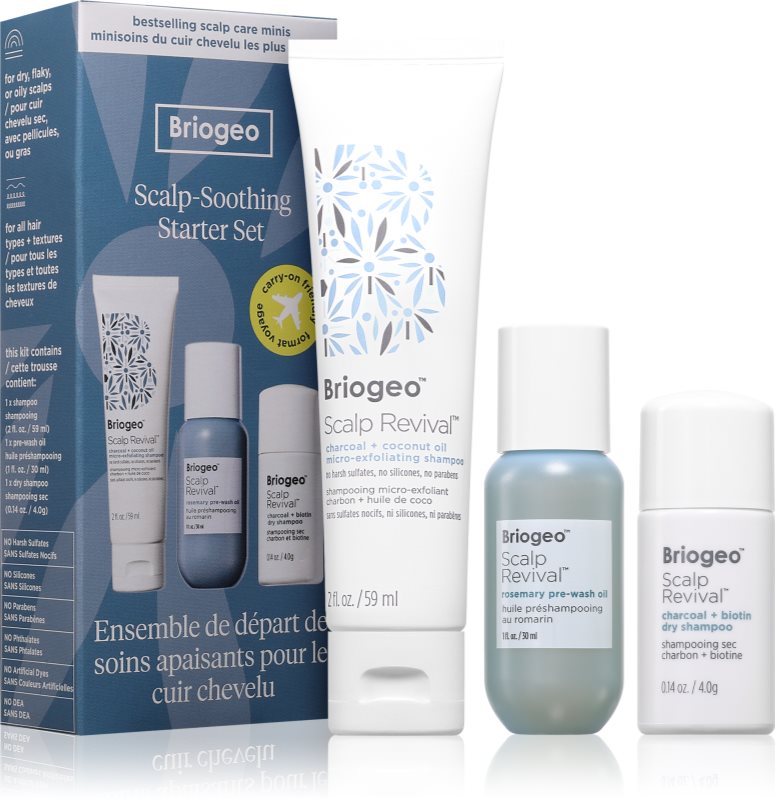 Briogeo Scalp-Soothing Starter Set set cadou pentru păr pentru femei