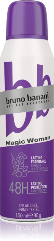 Bruno Banani Magic Woman antiperspirant 48 de ore pentru femei 150 ml