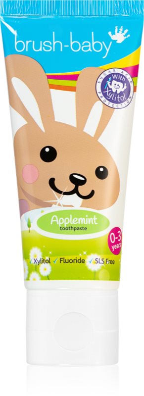 Brush Baby Applemint Pasta de dinti pentru copii. 0 - 36 luni 50 ml