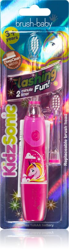 Brush Baby KidzSonic baterie perie de dinti pentru copii de 3 ani 1 buc