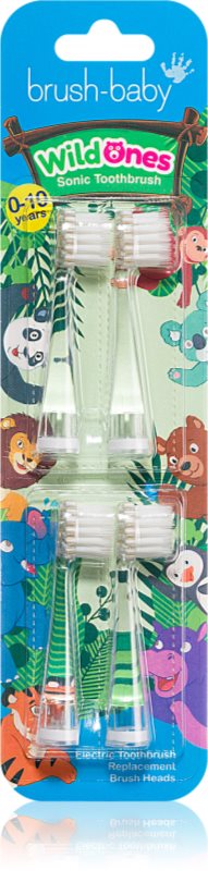 Brush Baby WildOnes Brush Heads capete de schimb 4 buc