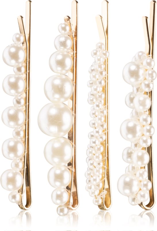 BrushArt Hair Pearl clips agrafe de par 4 buc