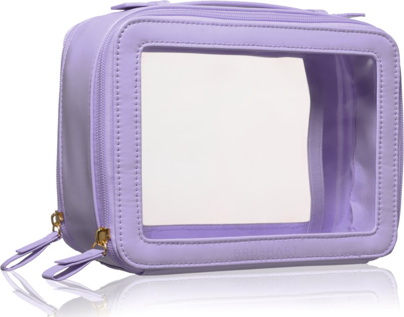 BrushArt Accessories Transparent make-up case servietă pentru cosmetice