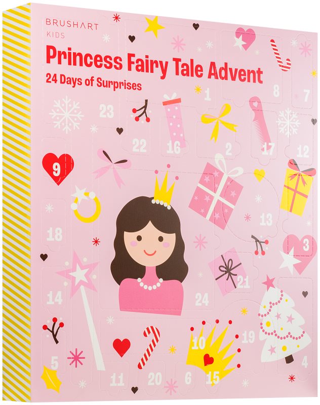 BrushArt KIDS Princess Fairy Tale Advent Calendar de Crăciun pentru copii