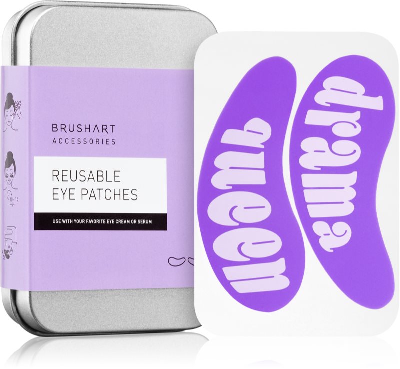 BrushArt Accessories Reusable eye patches plasturi reutilizabili pentru zona ochilor