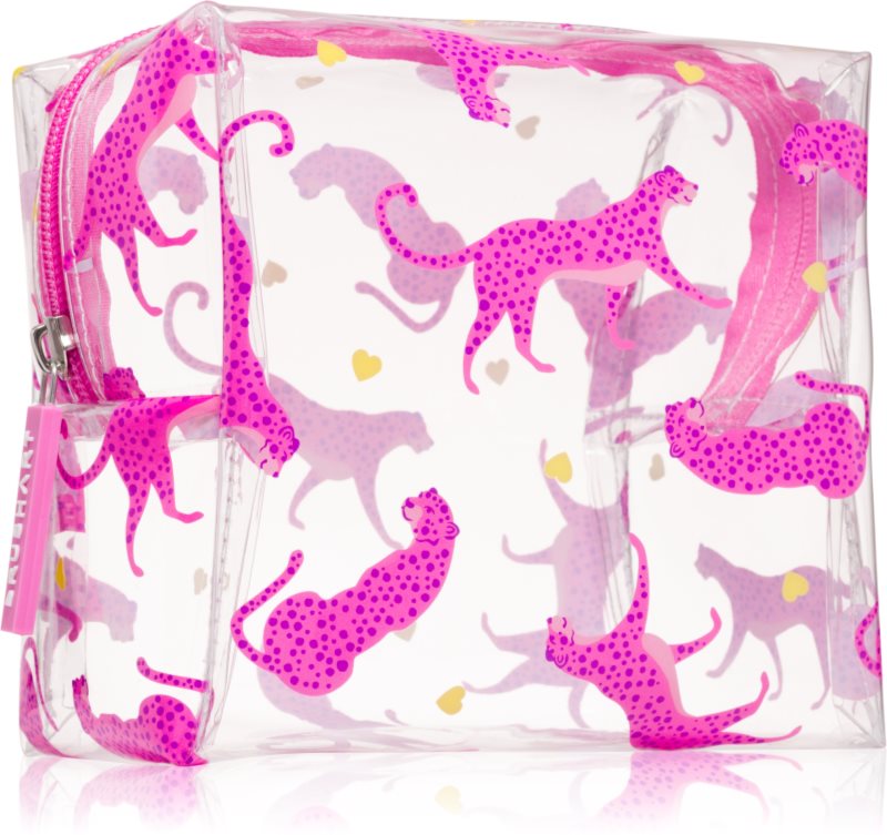 BrushArt Accessories Transparent cosmetic bag geantă de cosmetice transparentă