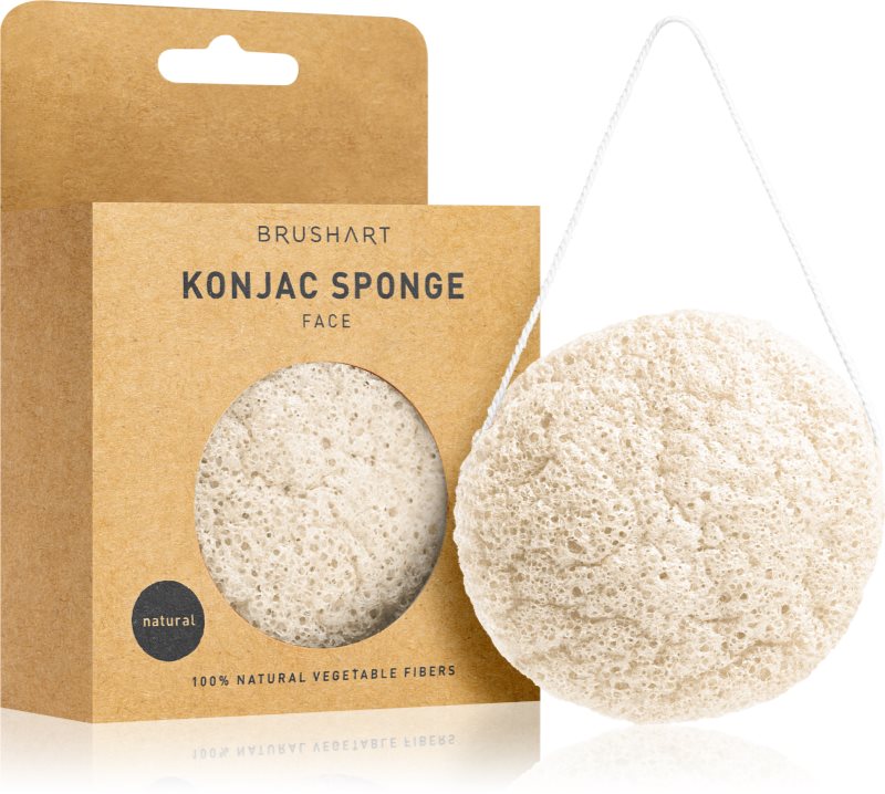 BrushArt Home Salon Konjac sponge burete exfoliant blând faciale
