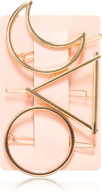 BrushArt Hair Clip agrafe de par Simple Shapes 3 buc