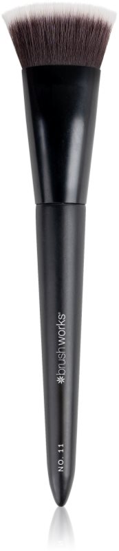 Brushworks Flat Top Contour Brush pensula pentru contur tip NO. 11 1 buc