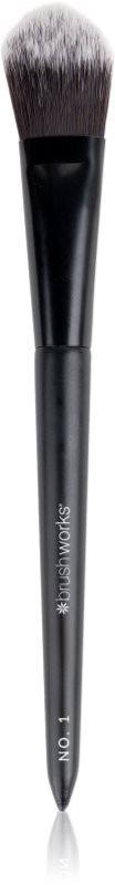 Brushworks Back Comb Brush pensula pentru machiaj tip NO. 1 1 buc