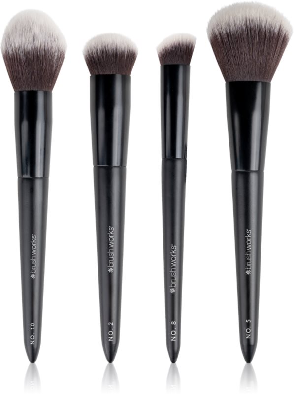 Brushworks Buff and Blend Face Set set perii machiaj