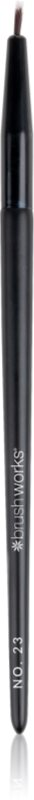 Brushworks Precise Liner pensula pentru eyeliner tip NO. 23 1 buc