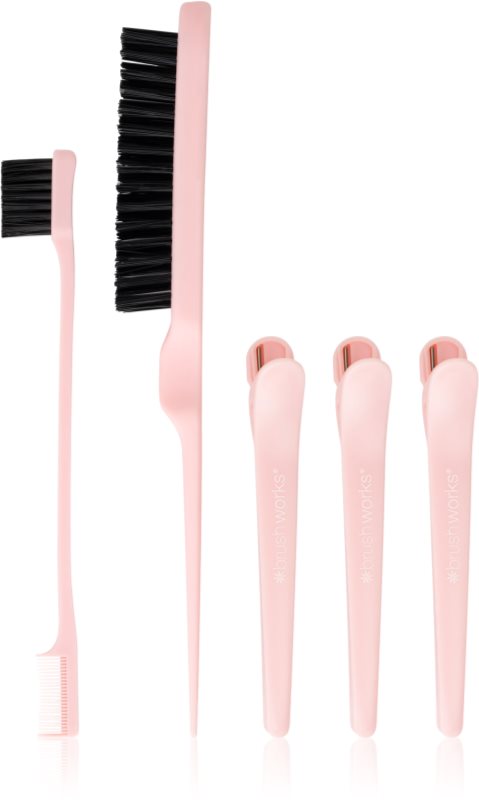 Brushworks Slick & Style Hair Set set cadou pentru păr