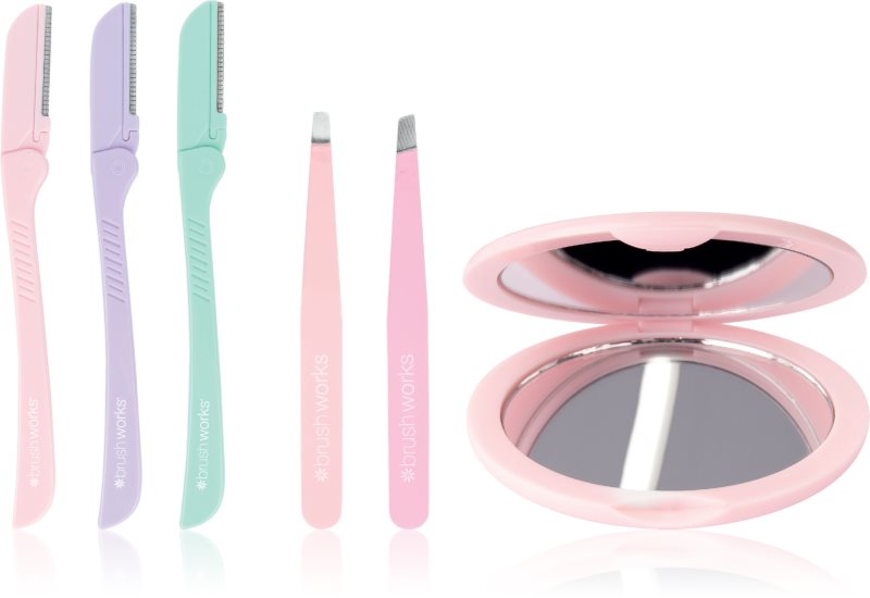 Brushworks Sculpt & Shape Set set pentru sprancene perfecte pentru femei