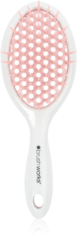 Brushworks Travel Blow Dry Brush perie cu ventilatie 1 buc