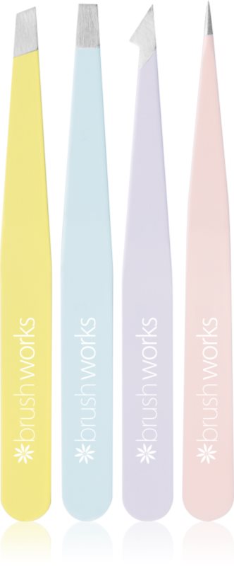 Brushworks Tweezer Set Mixed set pensete