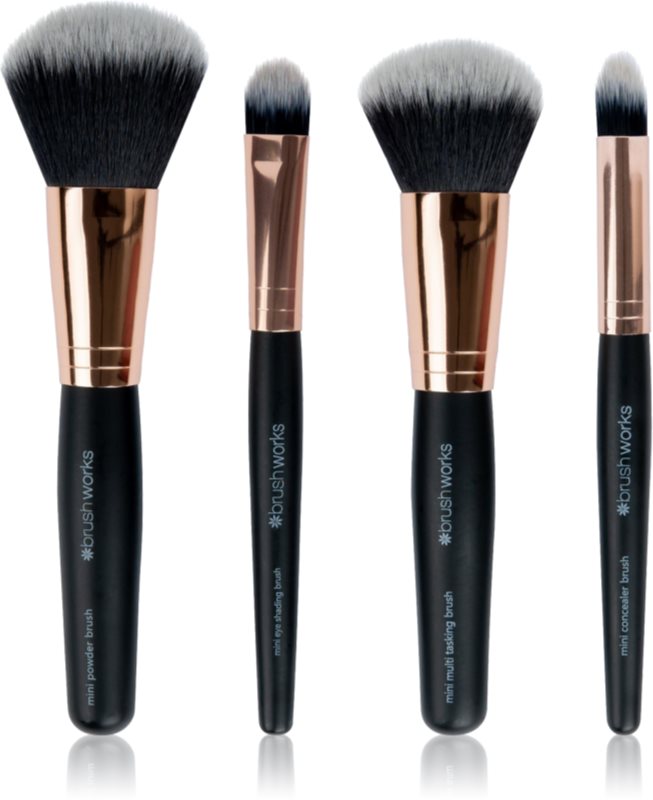 Brushworks Travel Brush Set set de mini-pensule
