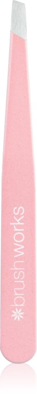 Brushworks Precision Slanted Tweezers pensete cu varfurile tesite 1 buc