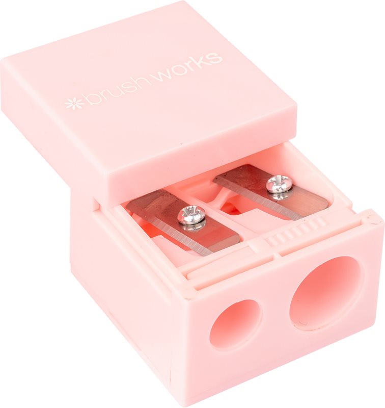 Brushworks Pencil Sharpener ascutitoare dubla pentru creion de ochi 1 buc
