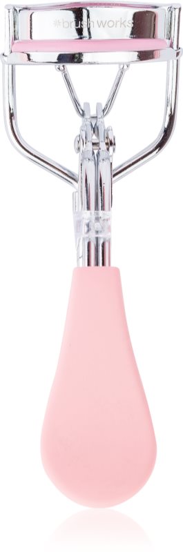 Brushworks Eyelash Curler Pink cleste pentru curbarea genelor 1 buc