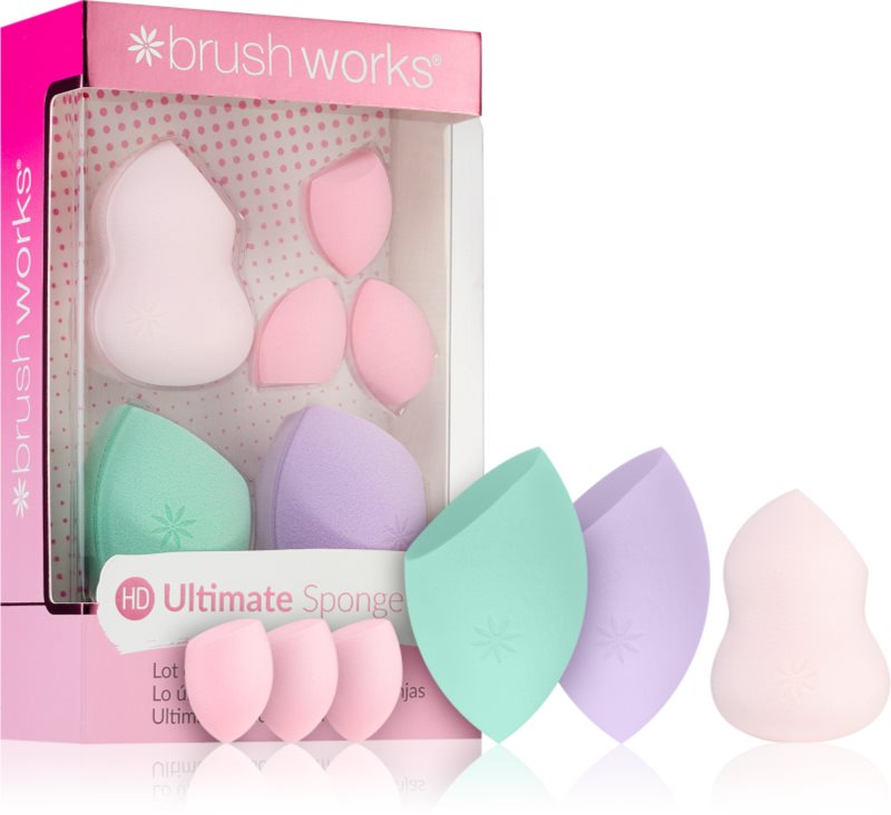 Brushworks Assorted Complexion burete pentru machiaj