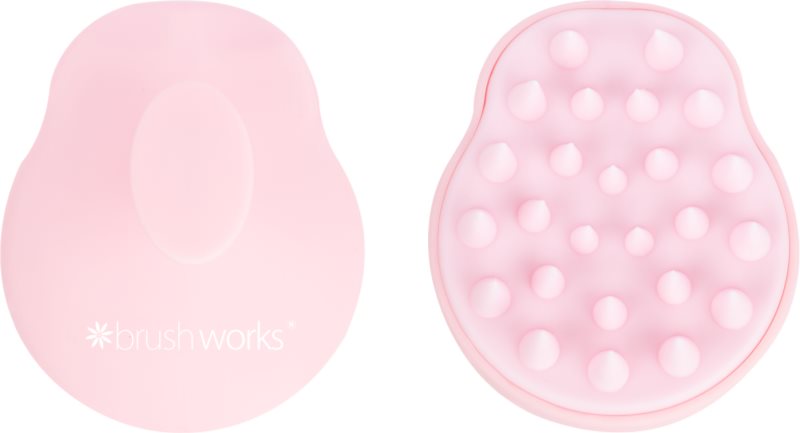 Brushworks Massaging Shampoo Brush perie pentru masaj pielea capului 1 buc