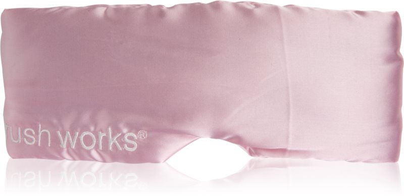 Brushworks Cushioned Satin Sleep Mask mască pentru dormit 1 buc