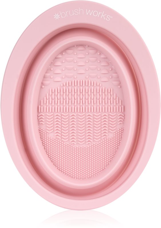 Brushworks Silicone Makeup Brush Cleaning Bowl Dispozitiv de silicon pentru perii de curățare 1 buc