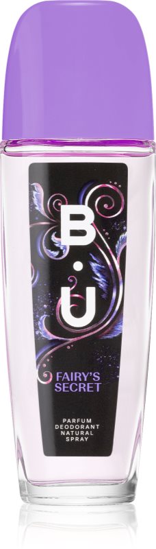 B.U. Fairy Secret Deo cu atomizor pentru femei 75 ml