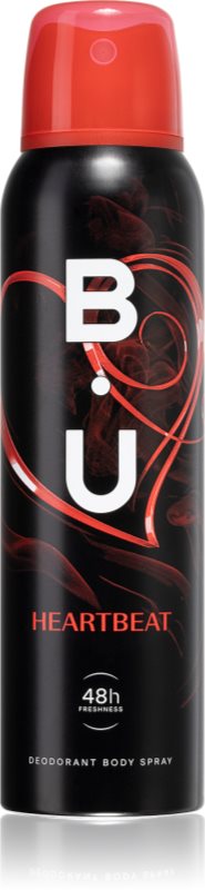 B.U. Heartbeat deodorant spray pentru femei 150 ml