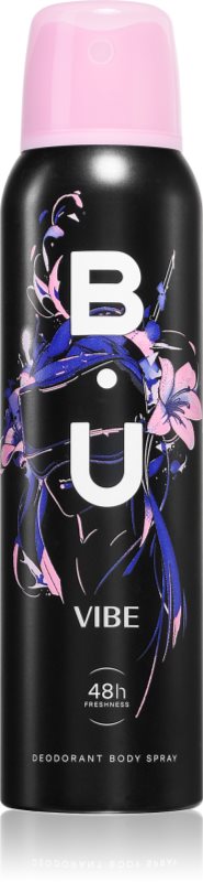 B.U. Vibe deodorant produs parfumat pentru femei 150 ml