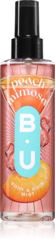 B.U. Peach Mimosa spray pentru corp pentru femei