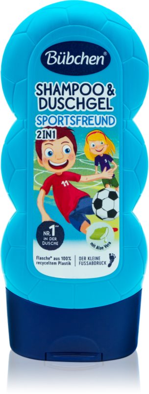 Bübchen Kids Sport´n Fun gel de dus si sampon 2in1 230 ml
