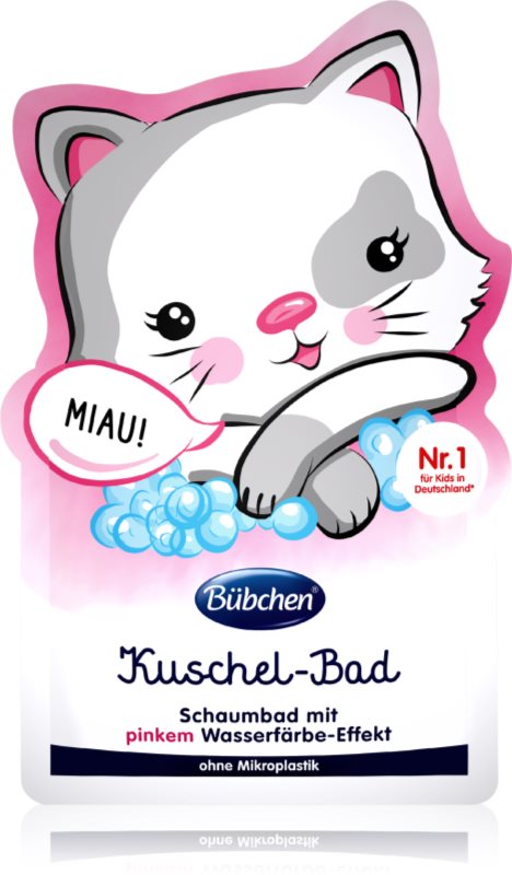 Bübchen Bath Kitten spuma de baie pentru copii 3 y+ 40 ml