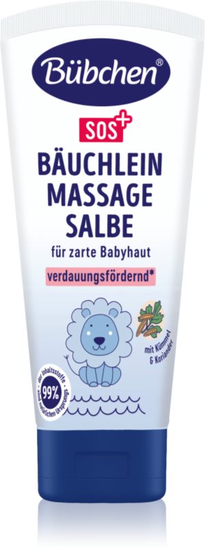 Bübchen SOS Tummy Massage balsam pentru masajul burticii dureroase 50 ml