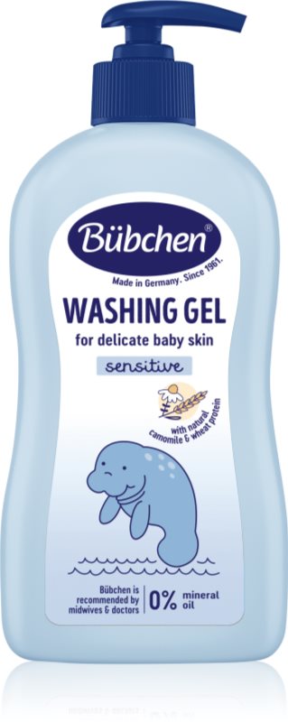 Bübchen Wash gel de curățare cu extract de musetel si ovaz
