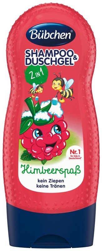 Bübchen Kids Himbeere gel de dus si sampon 2in1 230 ml