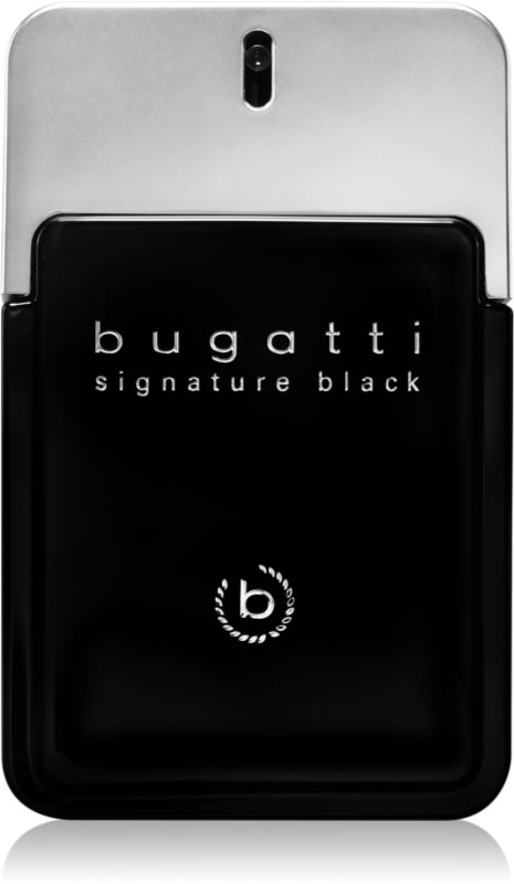 Bugatti Signature Black Eau de Toilette pentru bărbați 100 ml