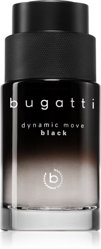 Bugatti Dynamic Move Black Eau de Toilette pentru bărbați 100 ml